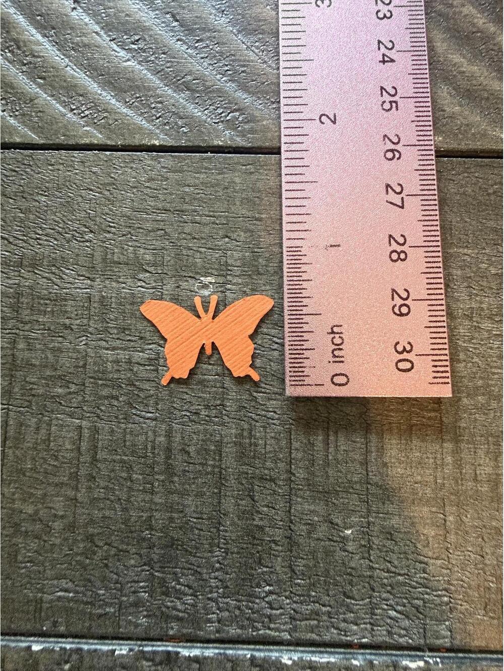 Martha Stewart Butterfly Shape Punch with stamps - Picture 6 of 6